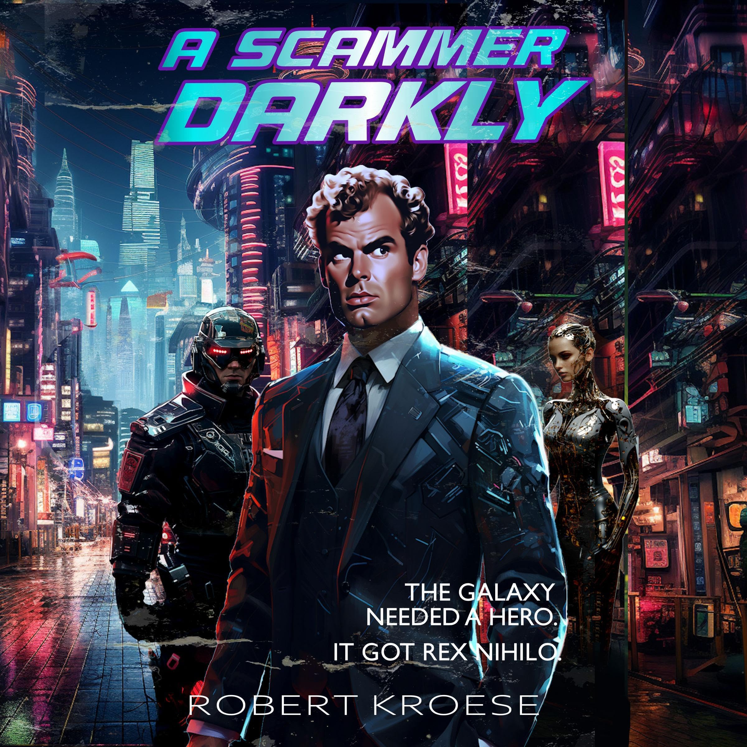 Cover art for A Scammer Darkly