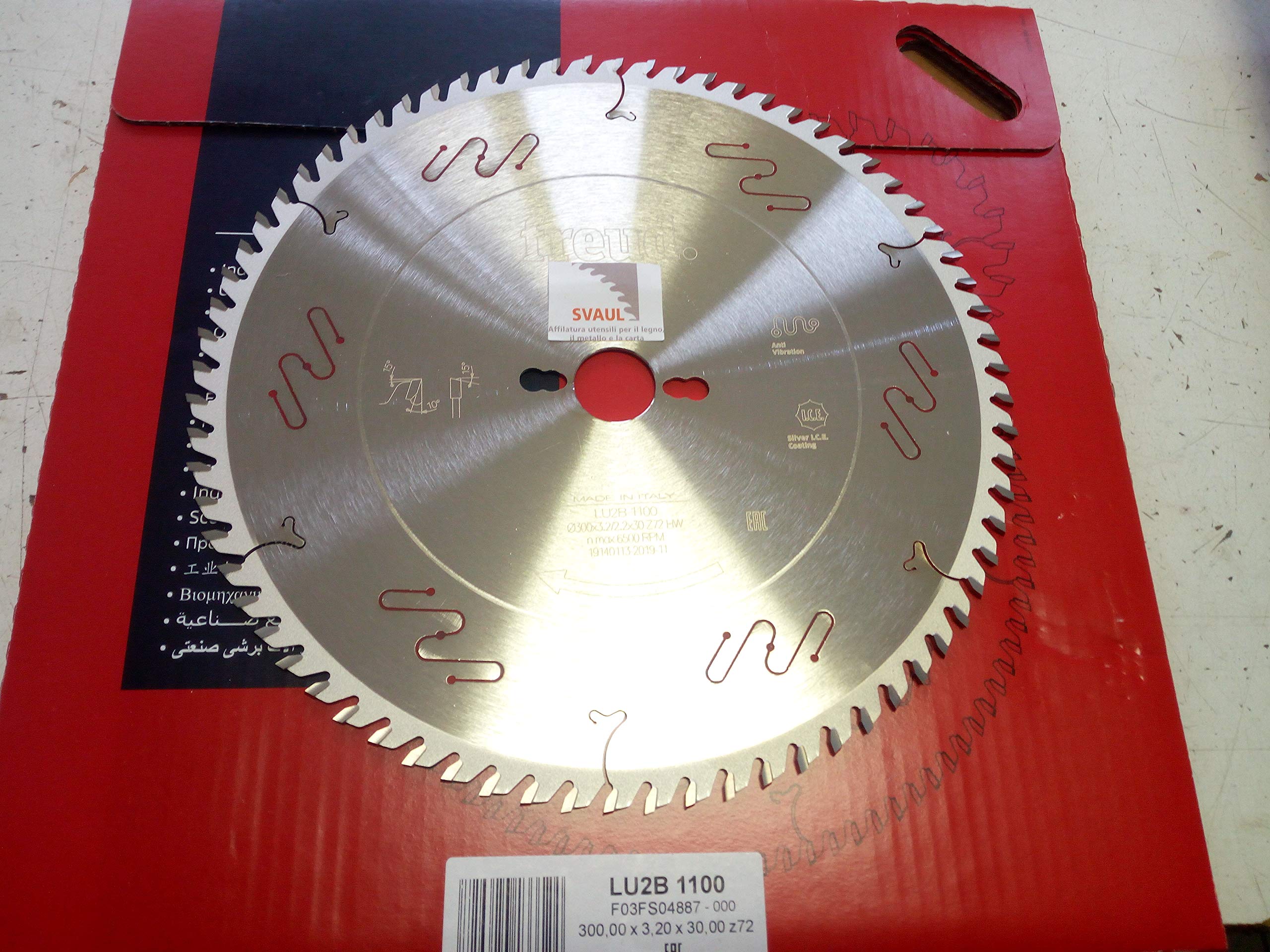 Freud Lu2b Pro Industrial General Purpose Circular Saw Blade 300Mm 72T 30Mm