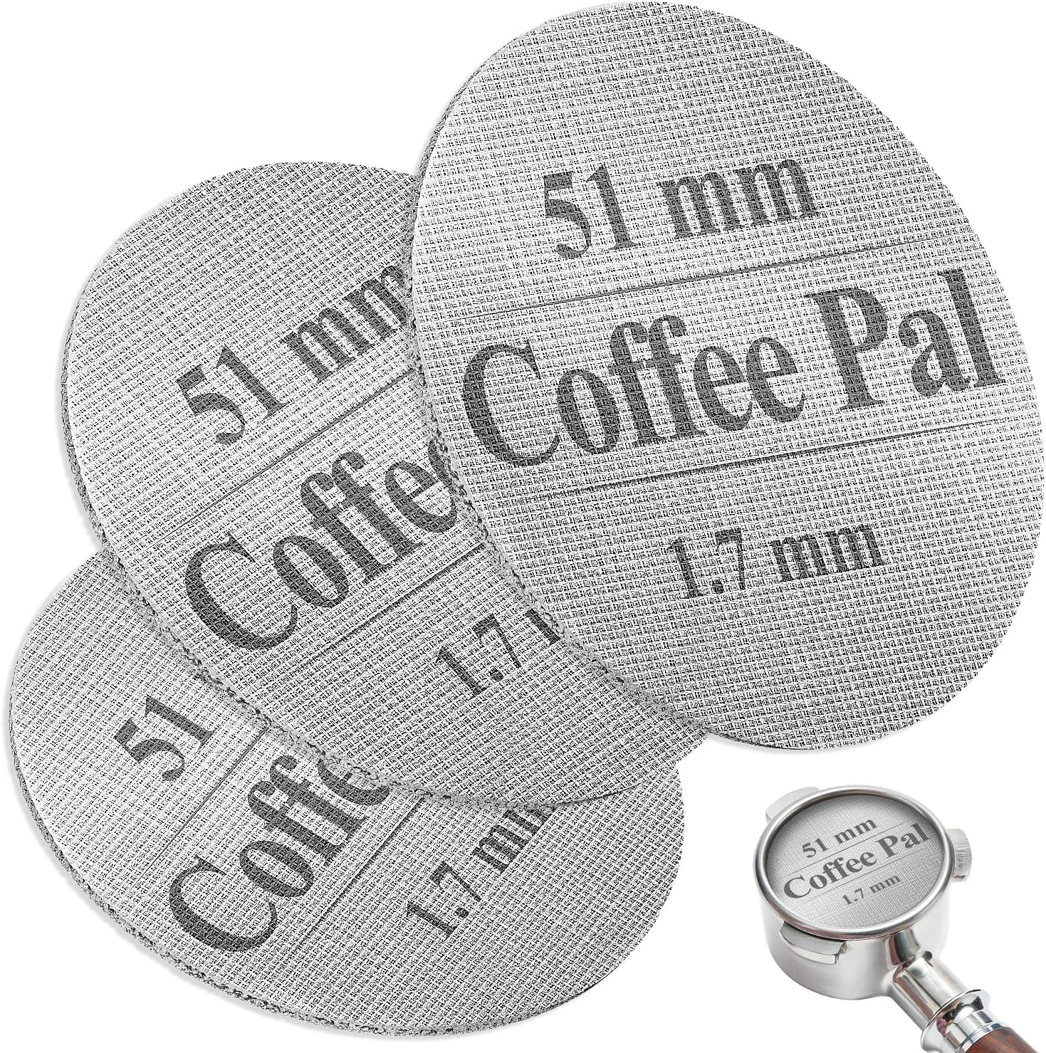 3 Pack 51mm Puck Screen, Espresso Filter Screen for 51mm