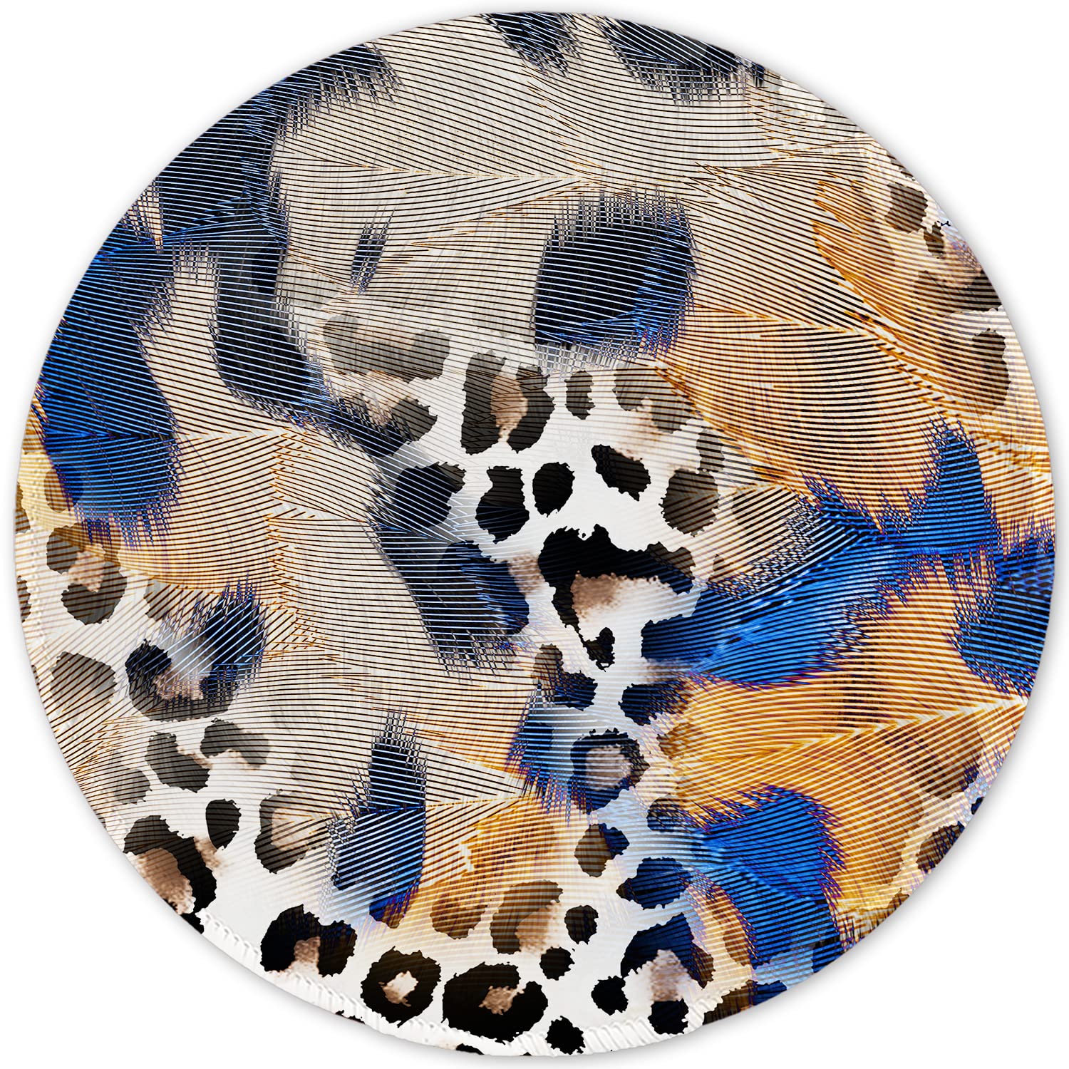 ITNRSIIET Leopard Print Mouse Pad: Stylish Functionality for Your Desk?