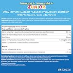 Emergen-C Immune+ Junior Supplément Gélifié de Vitamine C, Vitamines pour Enfants Saveur Fruits Fun-tastiques, 44 Gélifiés
