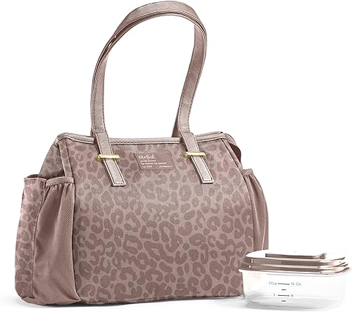 Miniatura 11 de Fit & Fresh Bolsa de almuerzo para mujeres, bolsa de almuerzo aislada para mujeres para el trabajo, resistente a las manchas, ligera, lonchera