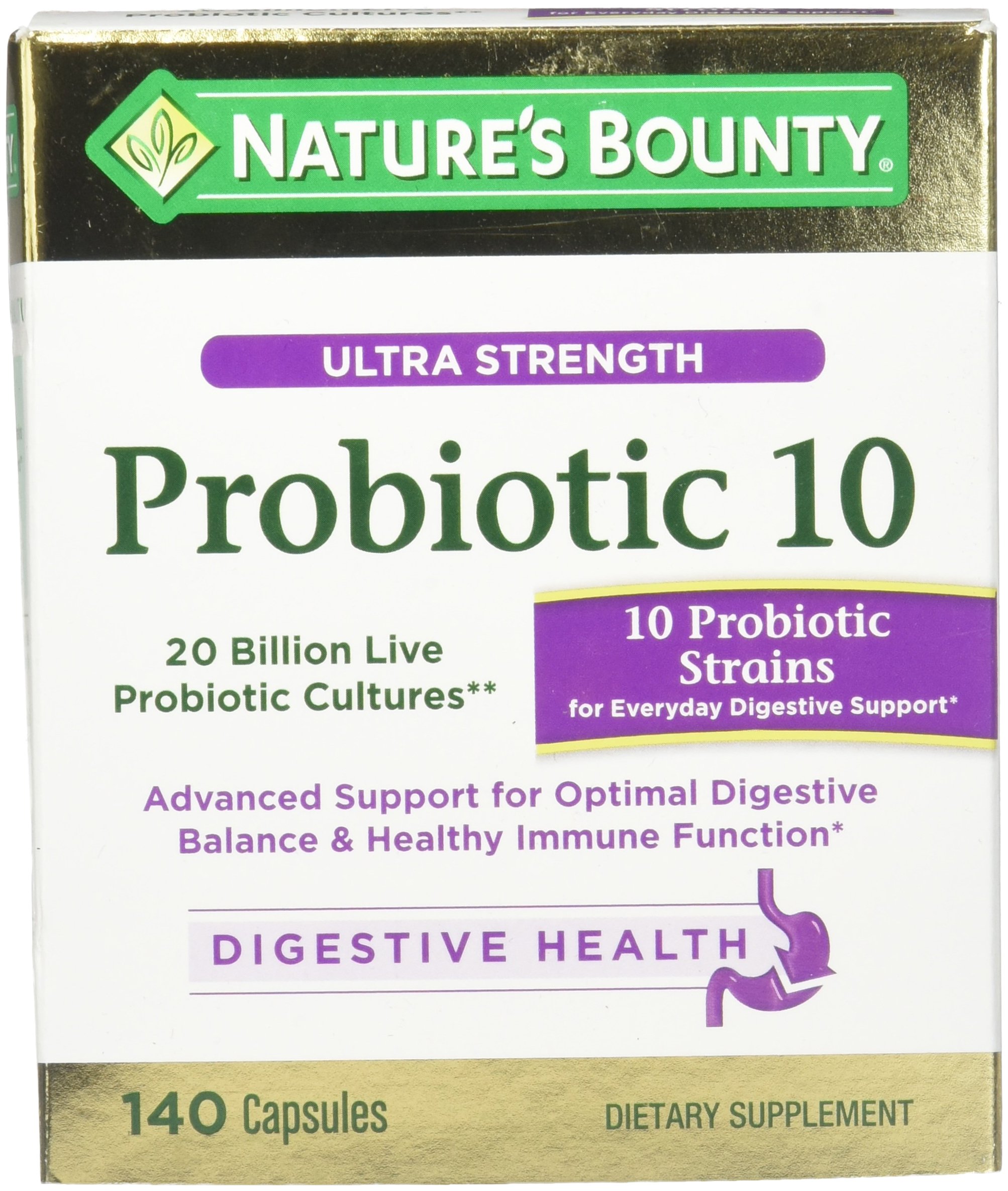 Advanced Probiotic 10 140 Capsules