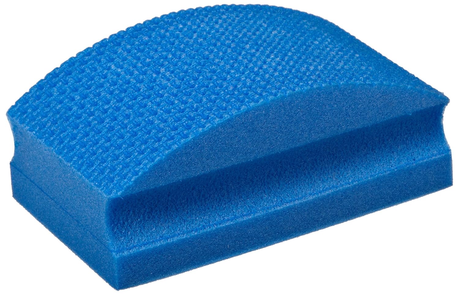 Norton HP1800 Conventional Curved Nonwoven Abrasive Hand Pad, Blue Color, Diamond, Grit 1800 (Pack of 1)