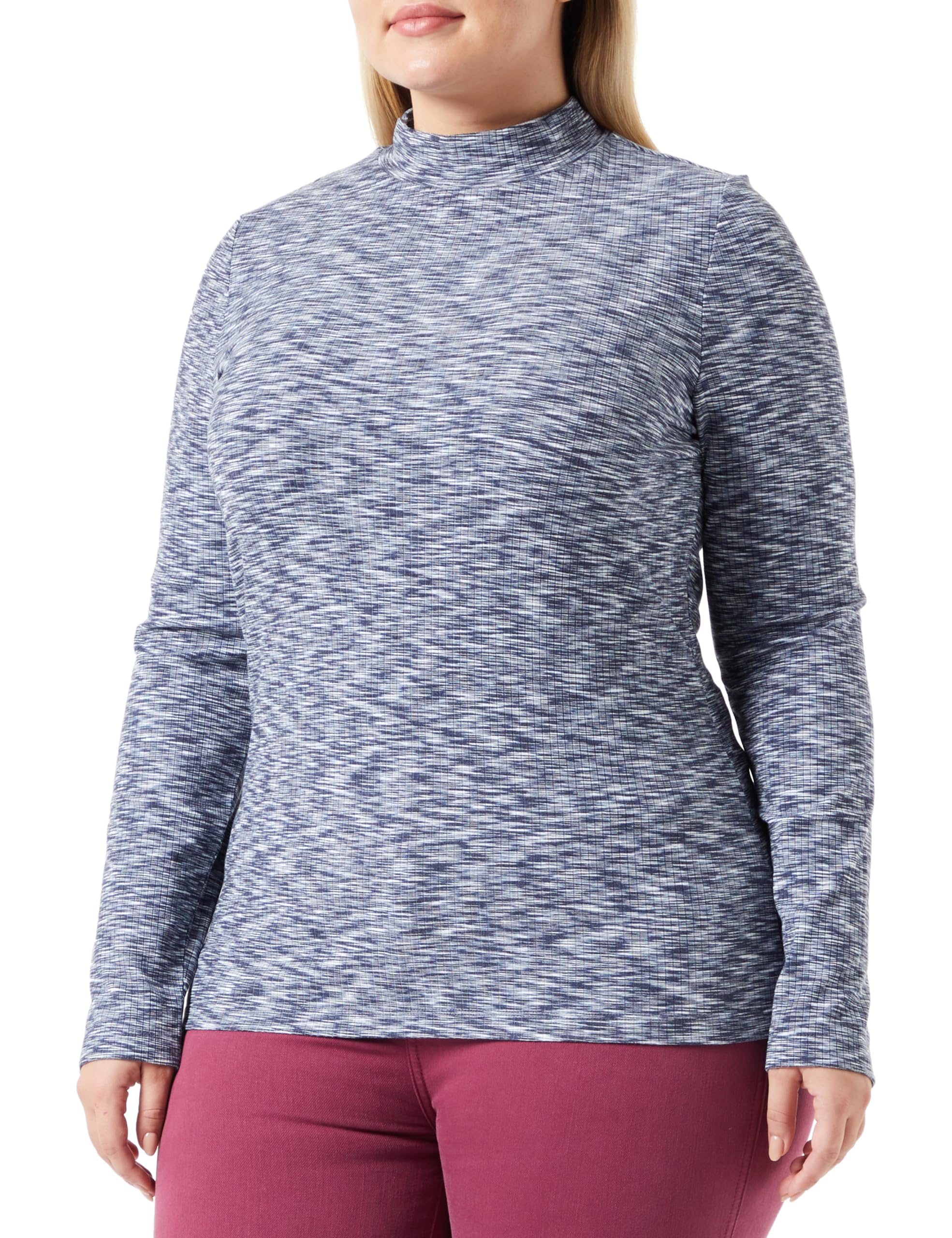 s.Oliver Women's Long-Sleeved T-Shirt, Blue, 12