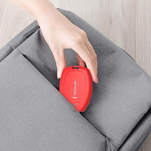 Miniatura 5 de SHENMZ Cargador portátil con llavero, mini cápsula de emergencia de energía, cargador de teléfono celular USB C, cargador de teléfono celular