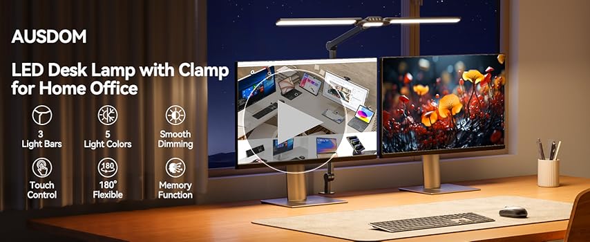 IDEE(イデー) ACT MOBILE LAMP W545 LED Architect Desk Lamp with Clamp - 24W Ultra Bright
