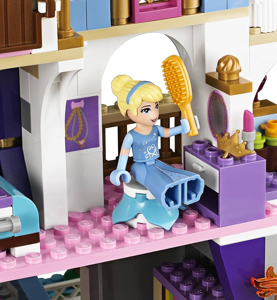 LEGO Disney Princess Cinderella's Romantic Castle,Multicolor, 646