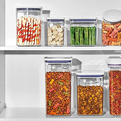 Miniatura 10 de OXO Good Grips Pet POP Contenedor  2.8 cuartos de galón  Ideal para hasta 3 libras de comida para perros o 2 libras de comida para gatos  Contenedor