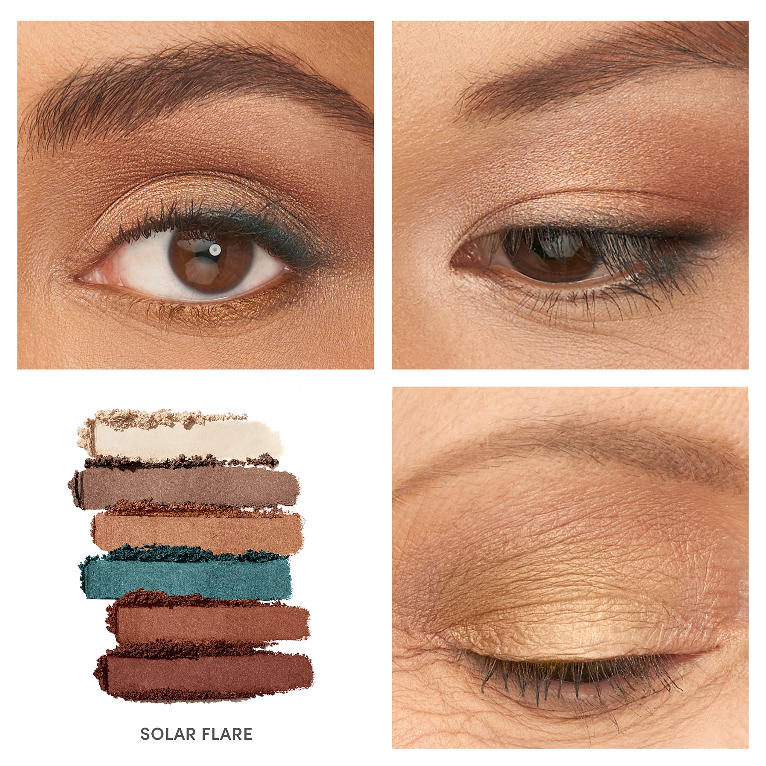 PurePressed Eye Shadow Palette - Solar Flare by Jane Iredale for Women - 0.12 oz Eye Shadow