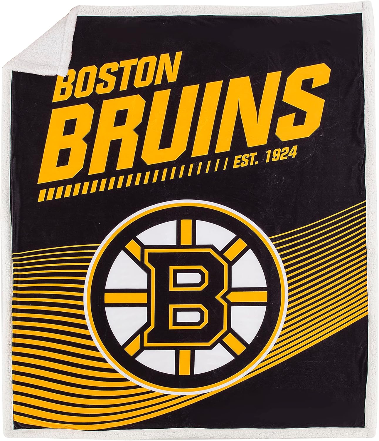 Northwest NHL Unisex-Adult Mink Sherpa Throw Blanket