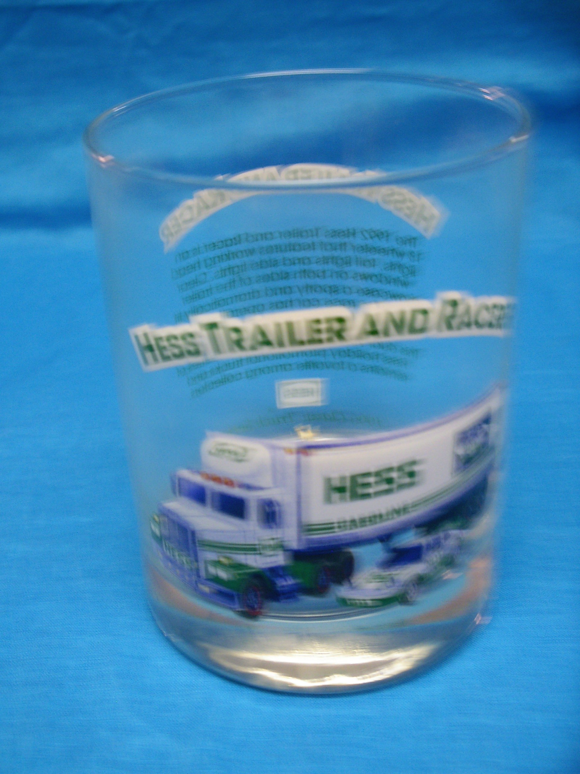 Vaso de vidrio Hess Collector Series de 1992 vintage para decoración de vitrinas 1