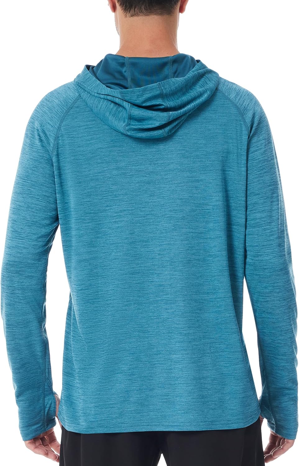 Roadbox UPF 50+ Fishing Shirts for Men, Long Sleeve UV Sun Protection Lightweight Rash Guard Hoodie for Hiking Workout - Image 4