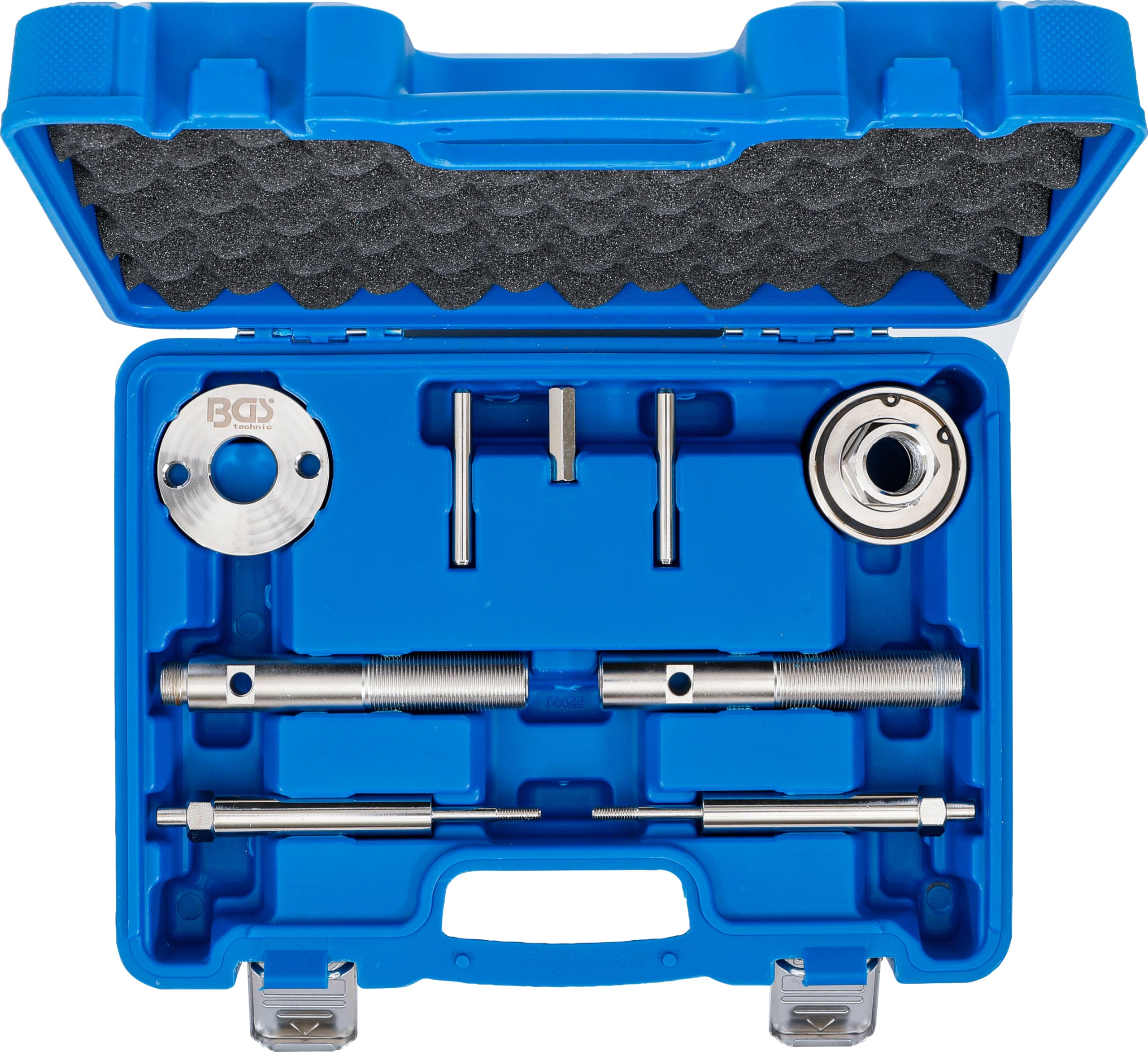 BGS 74422 | Juego de extractores de inyectores para DCI | para Renault 2.0 L | 9 piezas