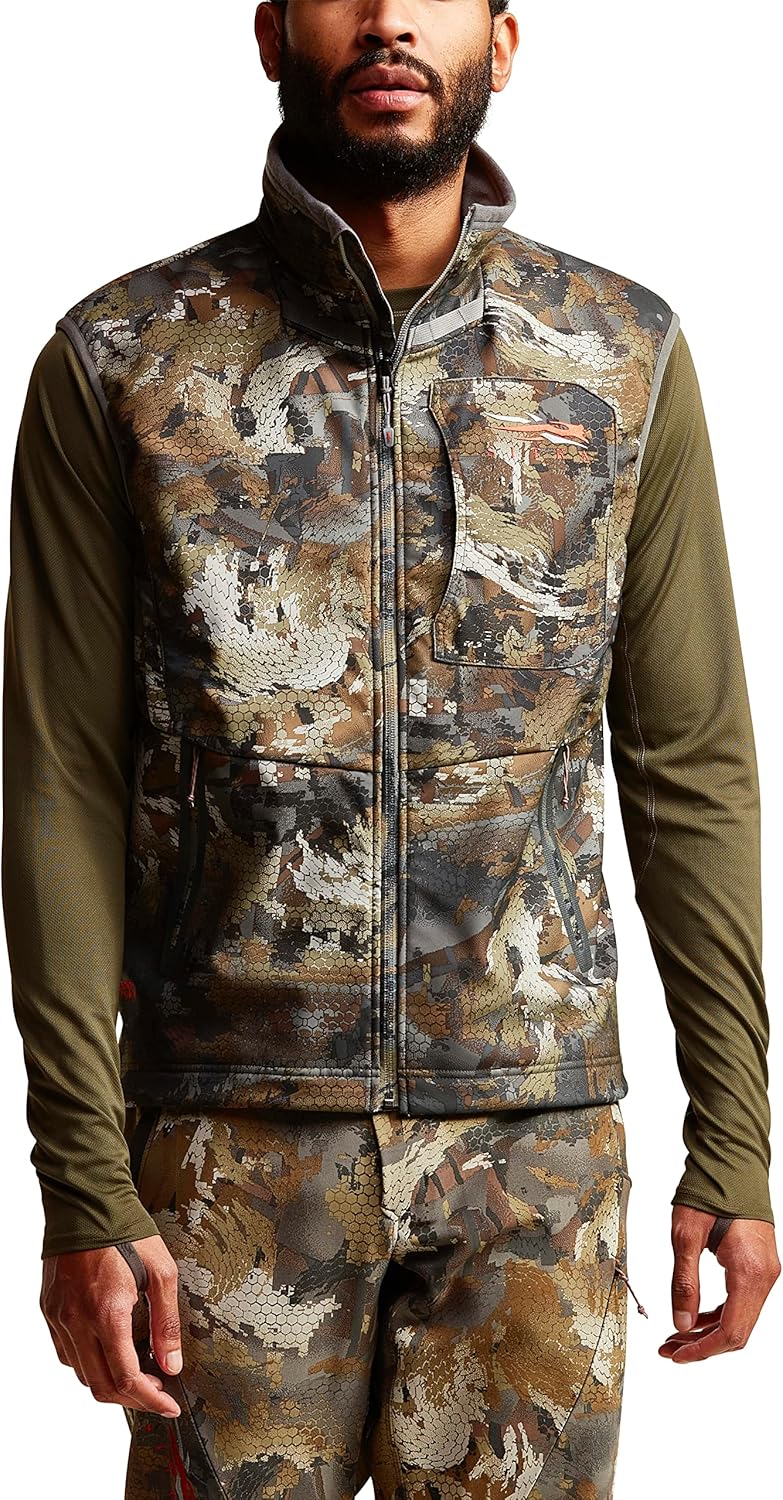 Sitka Men's Hunting Water-Repellent Camo Gear Dakota Vest - Image 2