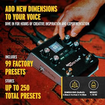 HeadRush VX5 Vocal Effects AutoTune Pedal