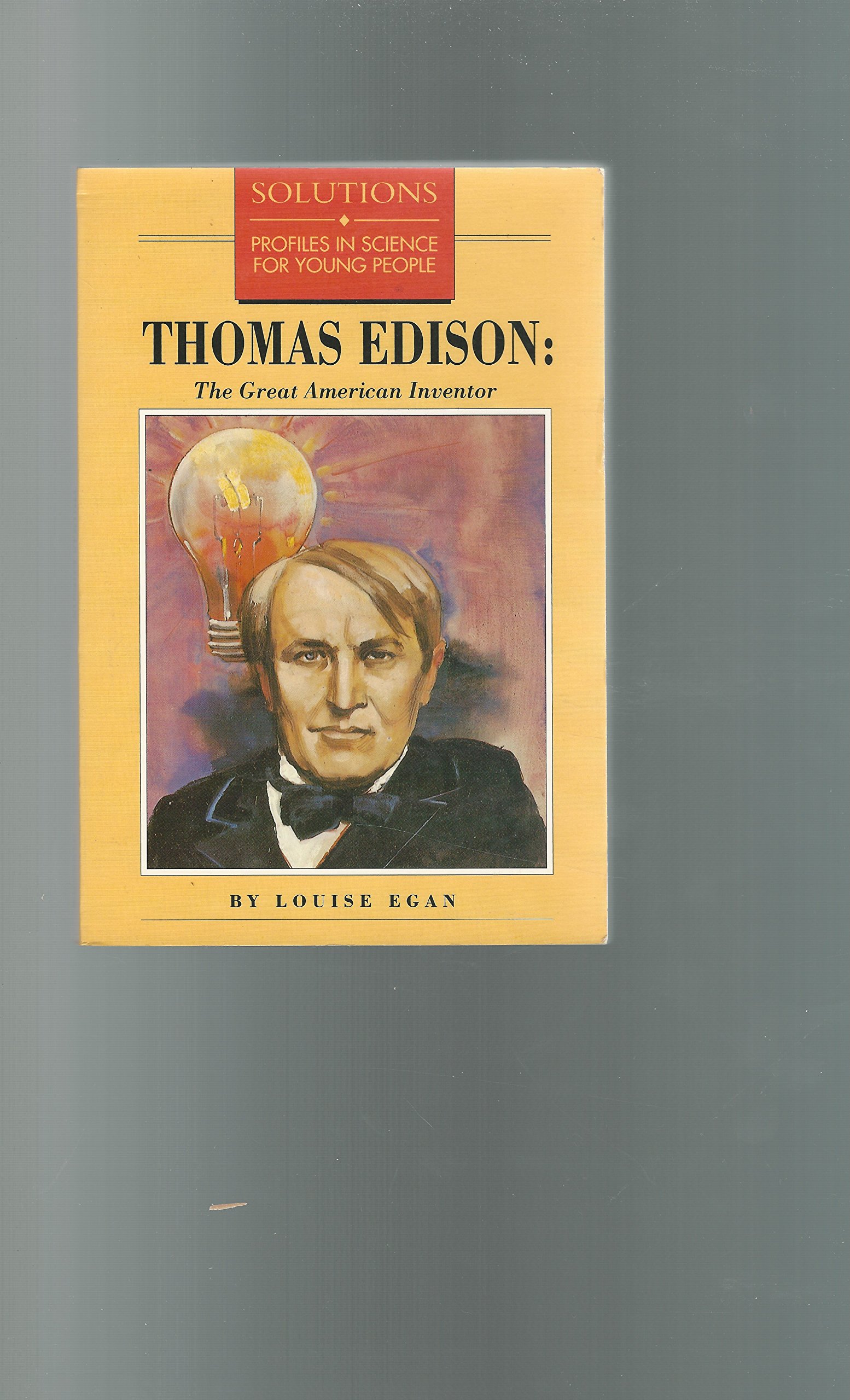 Thomas Edison: The Great American Inventor (Barrons Solution Series)