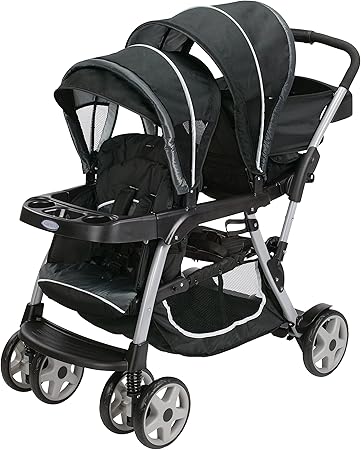 graco ready to grow stand and ride double stroller
