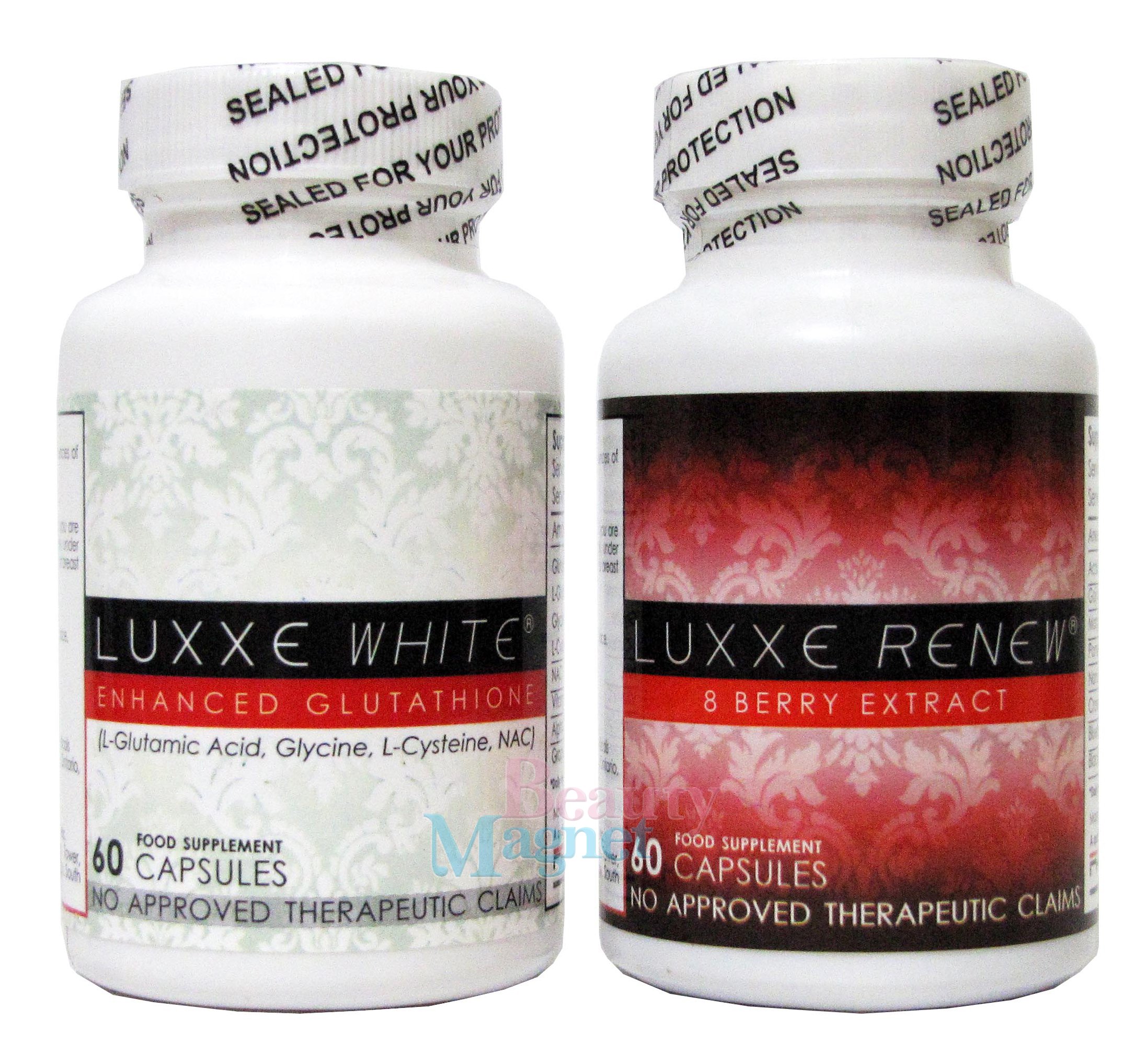 フェイスジェル・ゲル Luxxe White Luxxe White Enhanced Glutathione 775mg 60 Capsules
