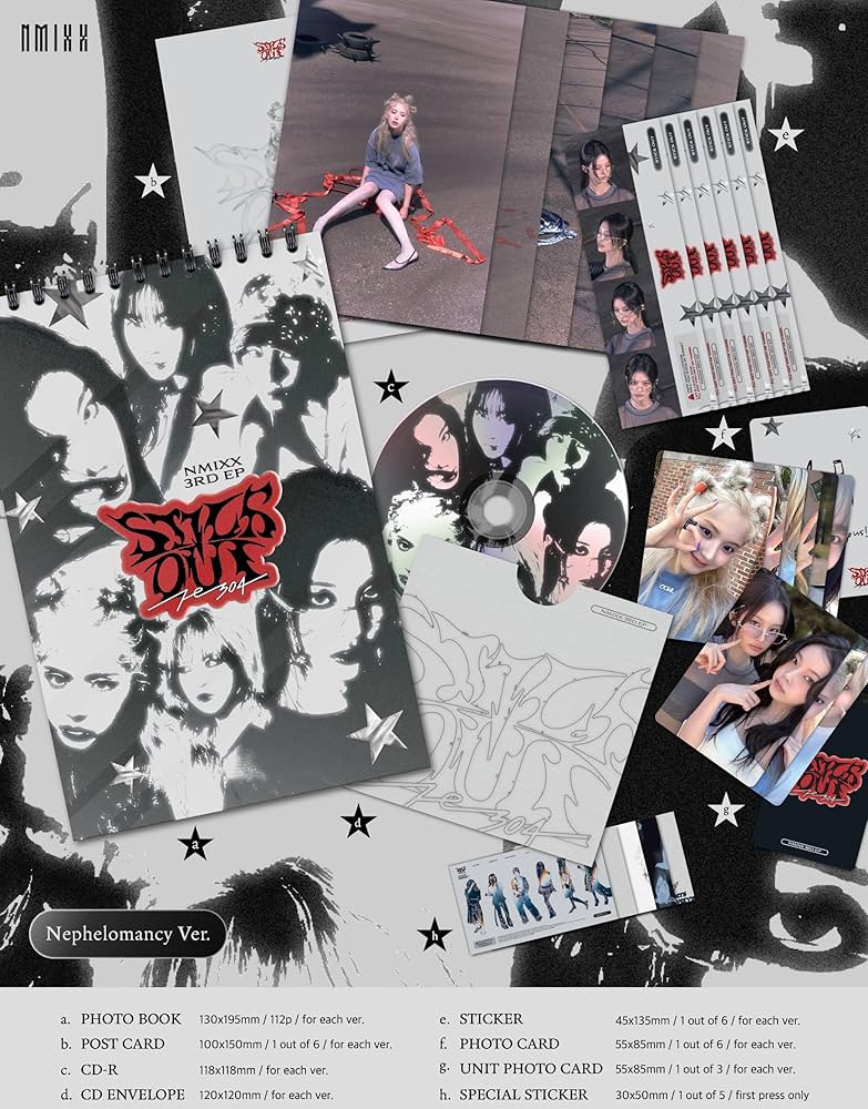 Amazon.co.jp: NMIXX [Fe3O4: STICK OUT]（韓国盤）: ミュージック