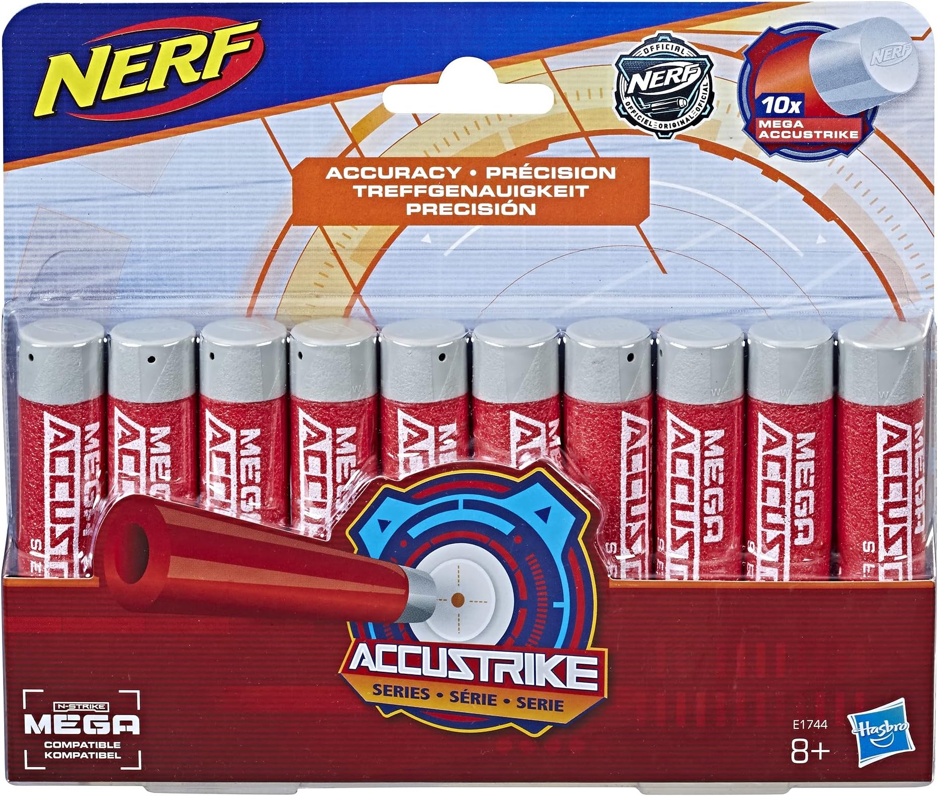 Hasbro Nerf MEGA ACCUSTRIKE 10 DART RE