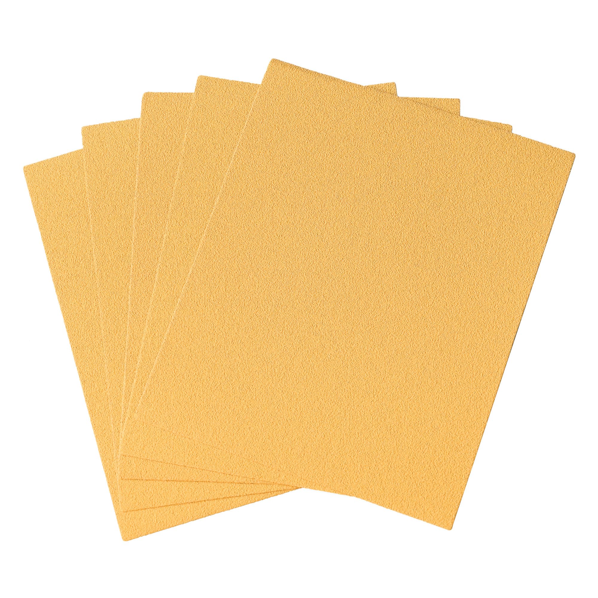 Trend Aluminium Oxide Sanding Sheets, 60 Grit, 230mm x 280mm, Strong & Durable Anti-Clog Sand Paper, AB/S230/60A, Pack of 5