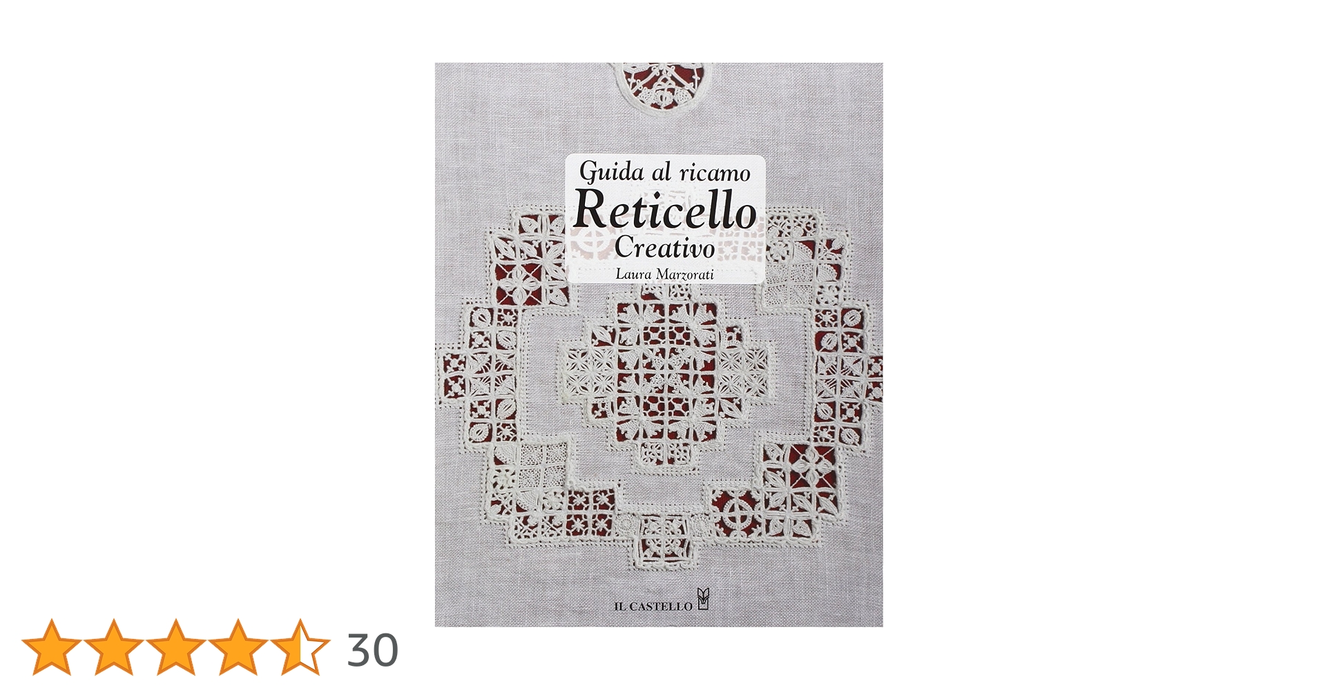 Amazon.co.jp: Guida al ricamo reticello creativo : Marzorati