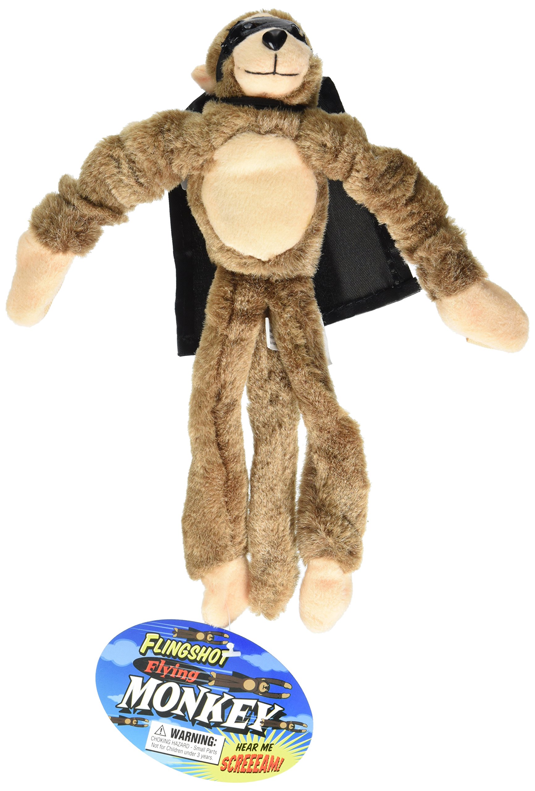 Playmaker Toys Flingshot Slingshot Flying Screaming Monkey