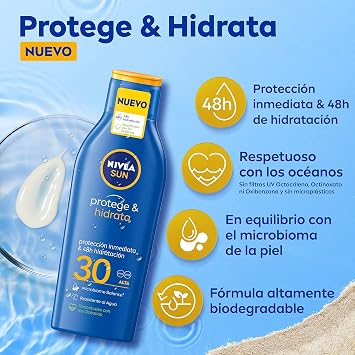 Nivea 4005808423316 Spf30 Sun Lotion 200 ml