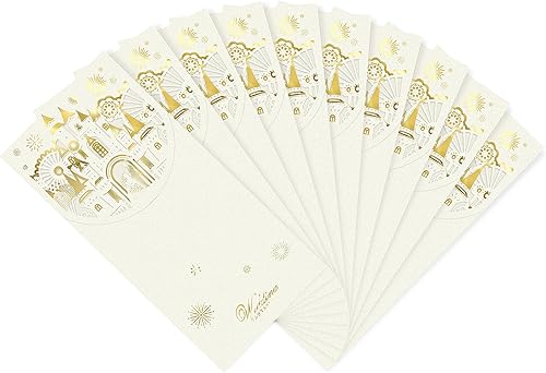 Vista 21 de 10 sobres rojos de boda, sobres de dinero en efectivo para bodas occidentales, bolsillo rojo para aniversario de boda, recién llegado/novia