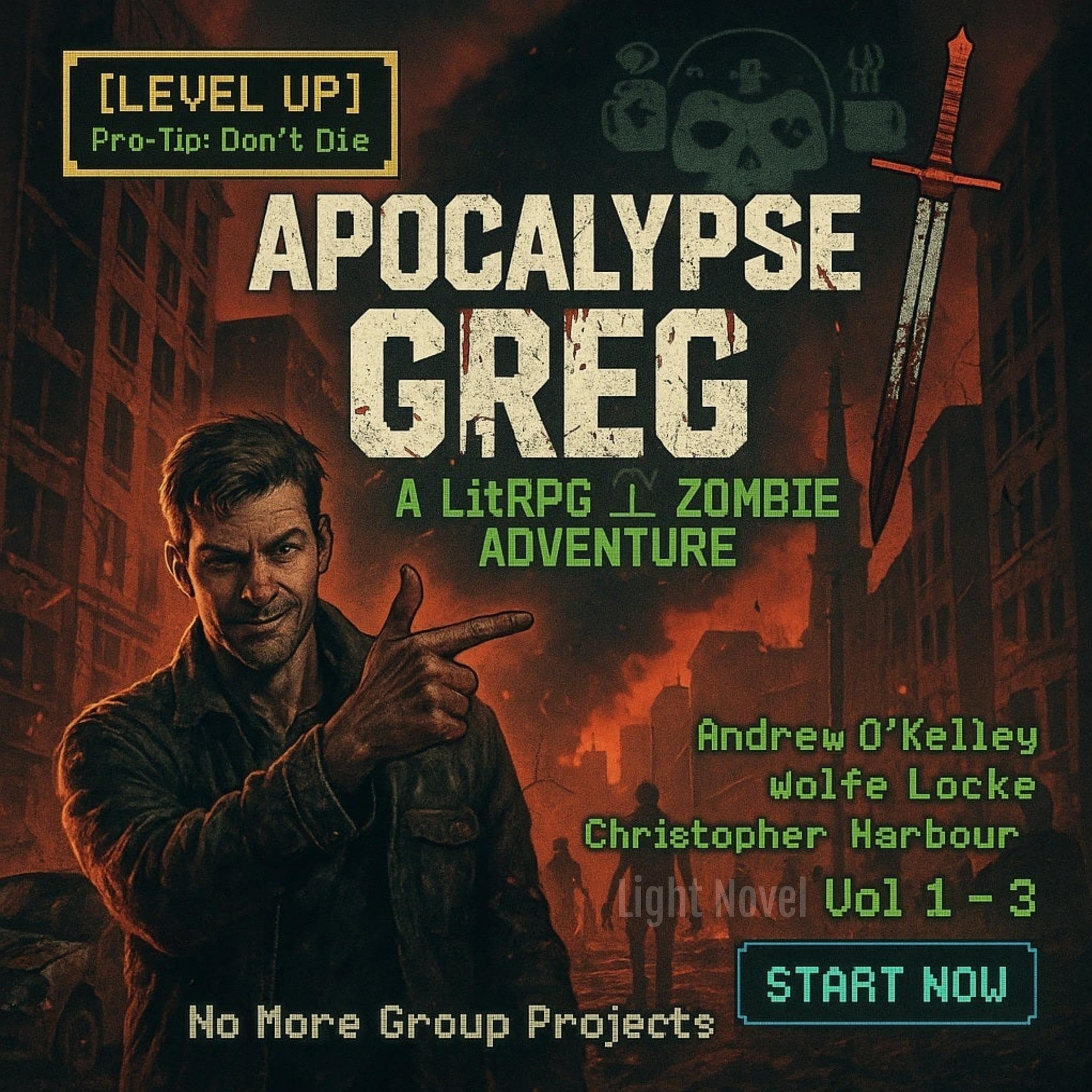 Cover art for Apocalypse Greg, Vol 1-3