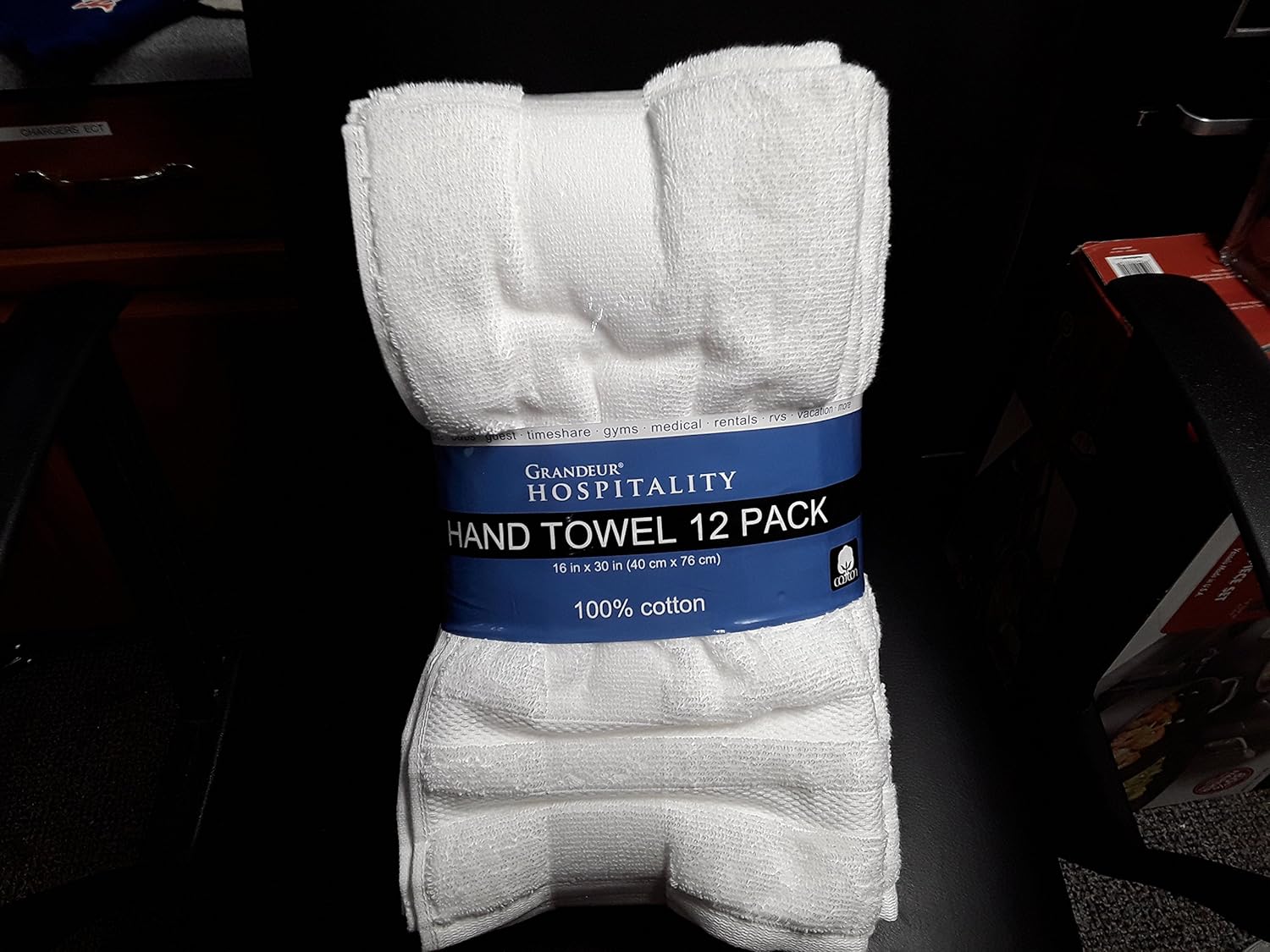 Grandeur Hospitality Towels, Hand Towel 12pack Tools