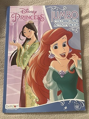 Miniatura 7 de Bendon Disney Princess - Libro para colorear y actividades con la princesa Tiana y Ariel