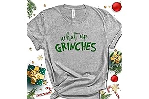 Movie Character Shirts: Grinch Christmas Shirts For Family