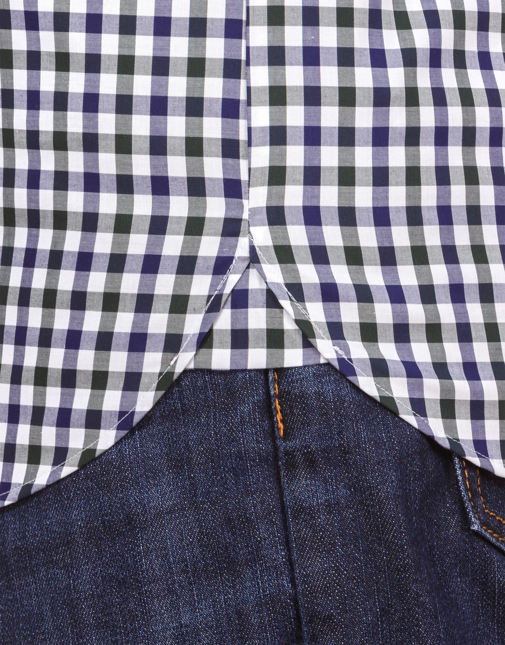 Vincenzo Boretti Camicia Uomo Eleganti, Taglio Aderente/Slim-Fit, Collo Classico, Manica Lunga, in Tinta Unita - Non Stiro/Non-Iron