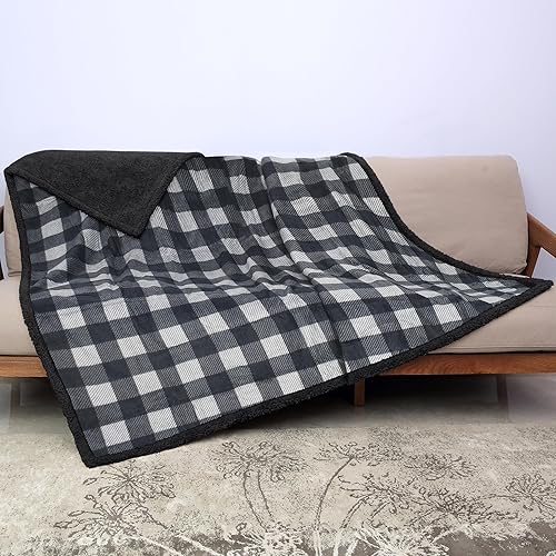 Miniatura 19 de Kritter Planet - Manta impermeable y a prueba de orina para perros grandes; manta suave, reversible y a prueba de líquidos para proteger el sofá y