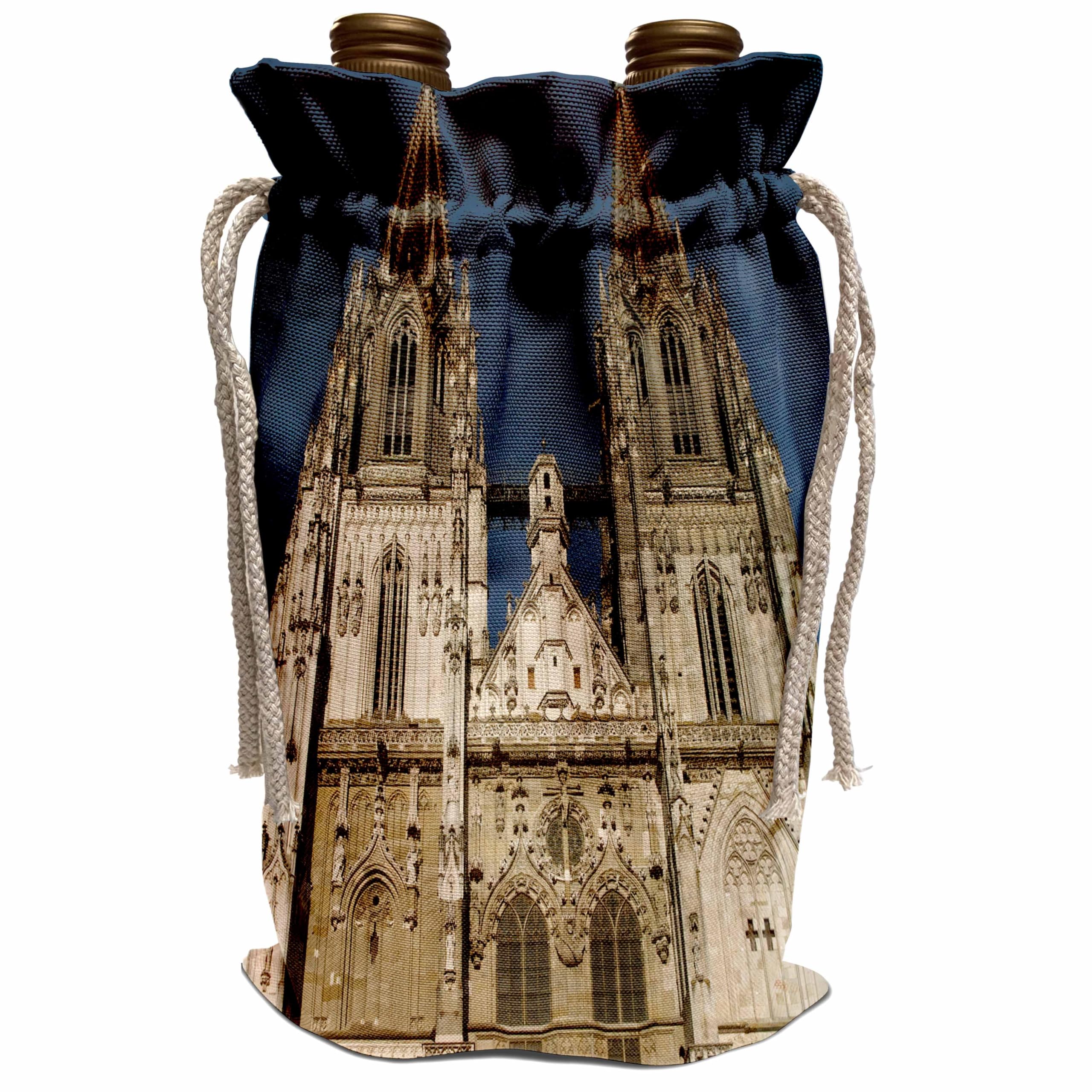 Bolsas de vino decorativas 3dRose para vestir y proteger botellas