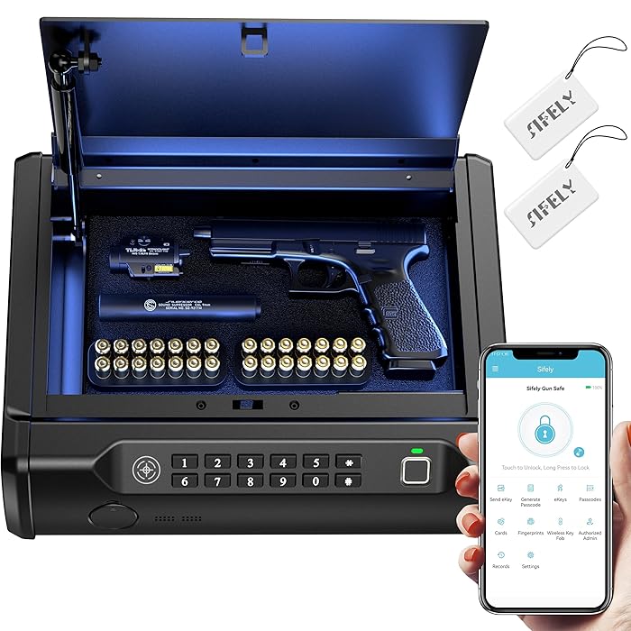 Buy Gun Safes for Pistols,Gun Safe,Pistol Safe,Fingerprint Pistol Safe