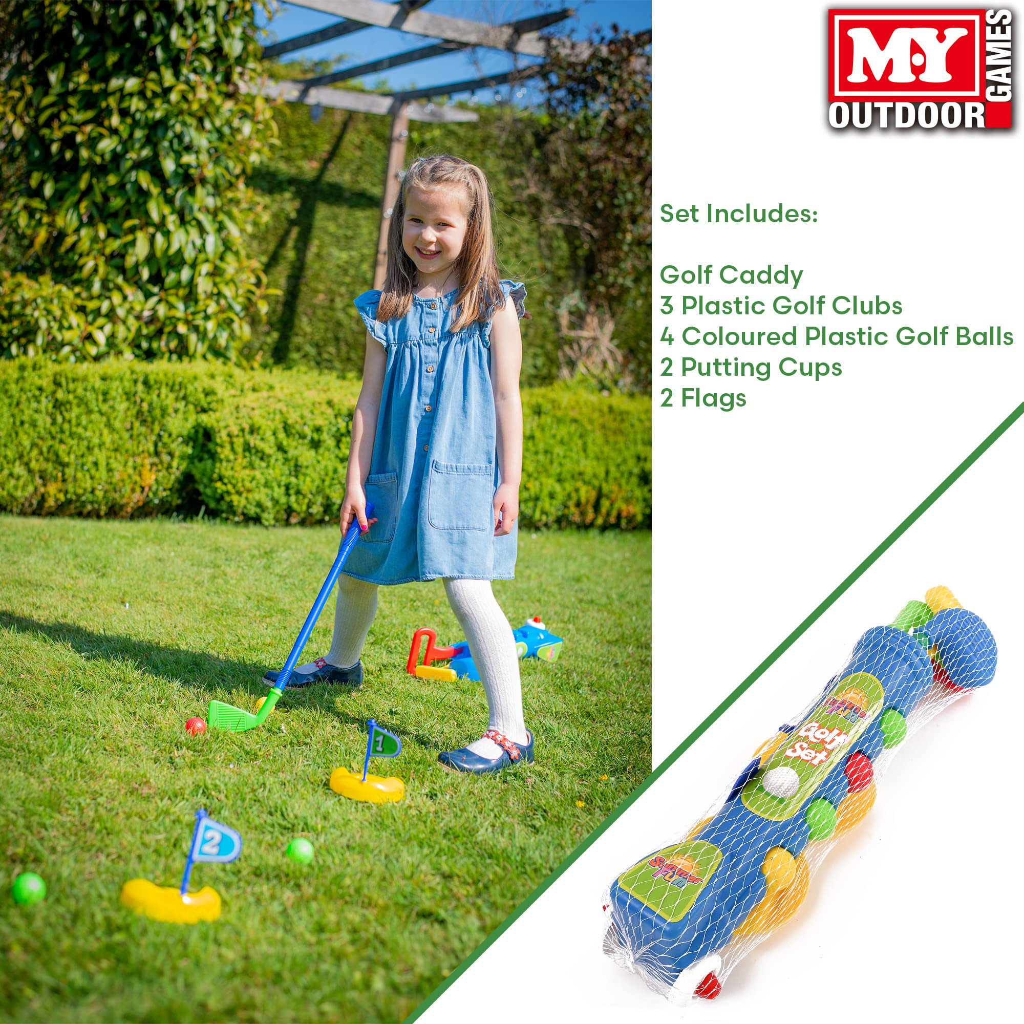 KandyToys Ensemble de golf pour débutants pour enfants