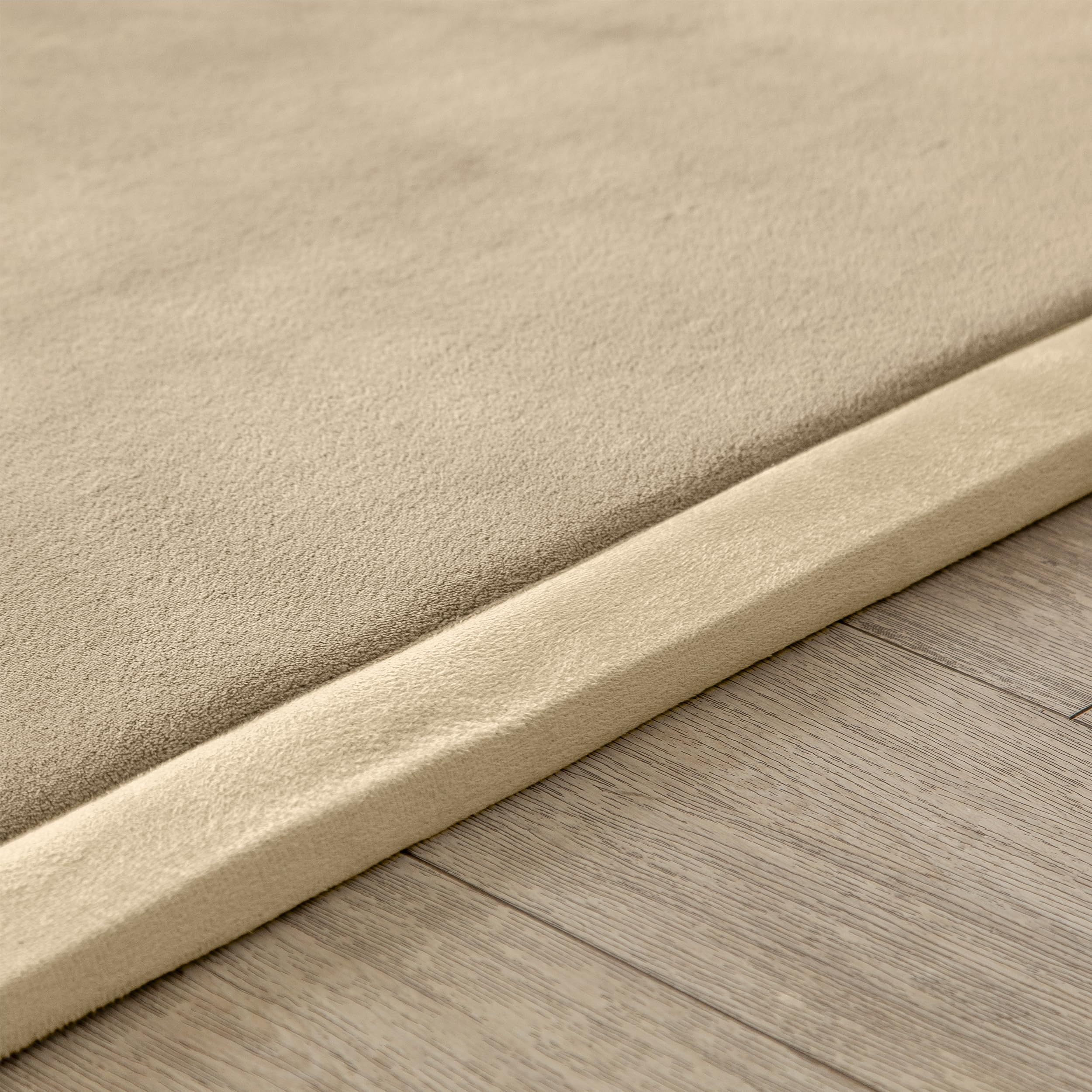 Loartee La Alfombra Engrosamiento Coral Terciopelo Alfombra Manta de rastreo para niños Alfombras Suaves de Tatami Antideslizante para niños Enlarge Play Mat