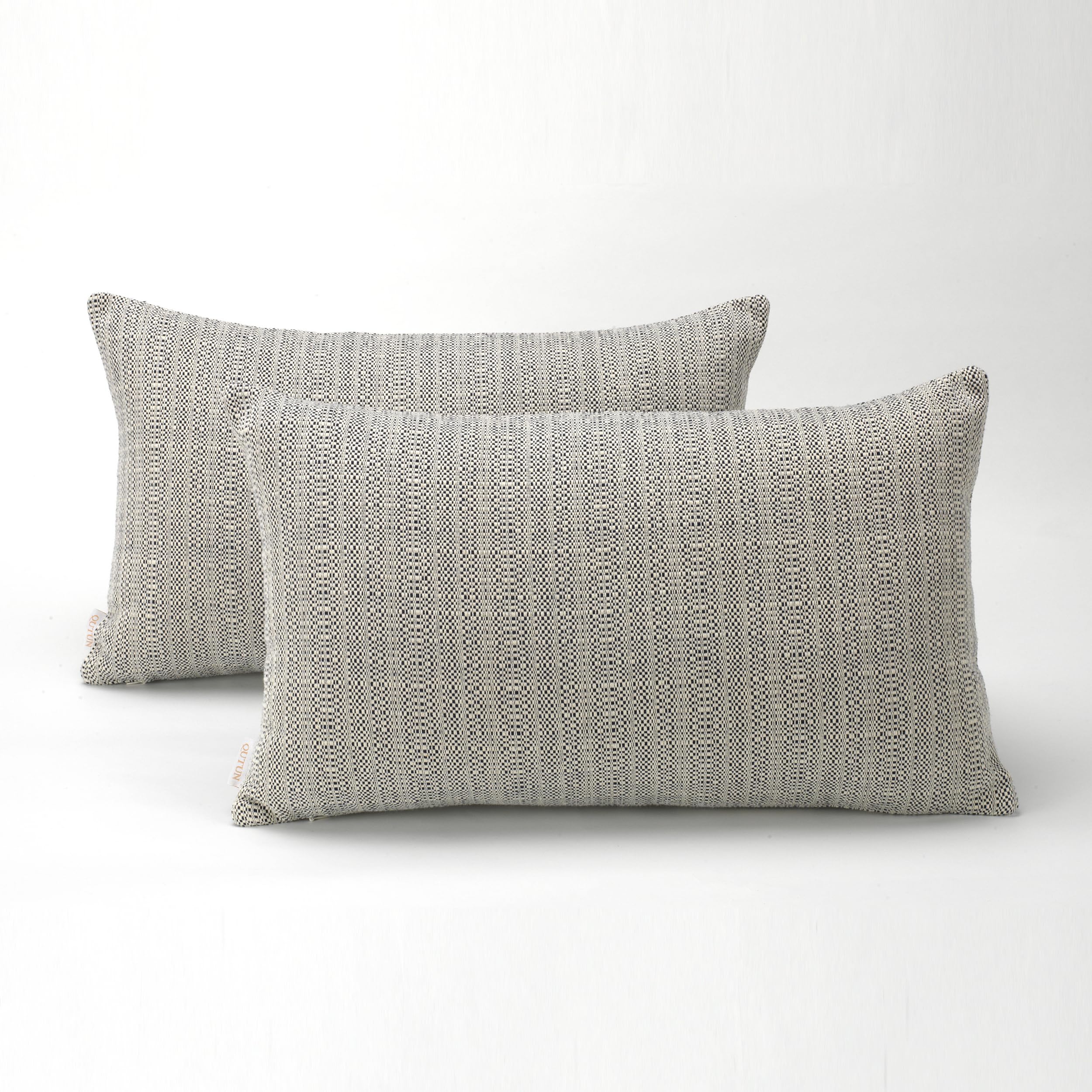 Abat-jour tube 30x30x20 coton gris pour suspension et lampe de table