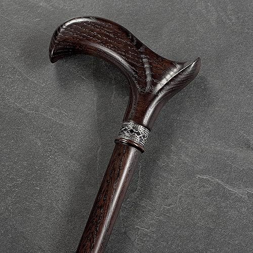 Miniatura 7 de Asterom Bastón para caminar, hecho a mano, ergonómico, de madera, bastones para hombres, bastones para mujeres, bastones para personas mayores,