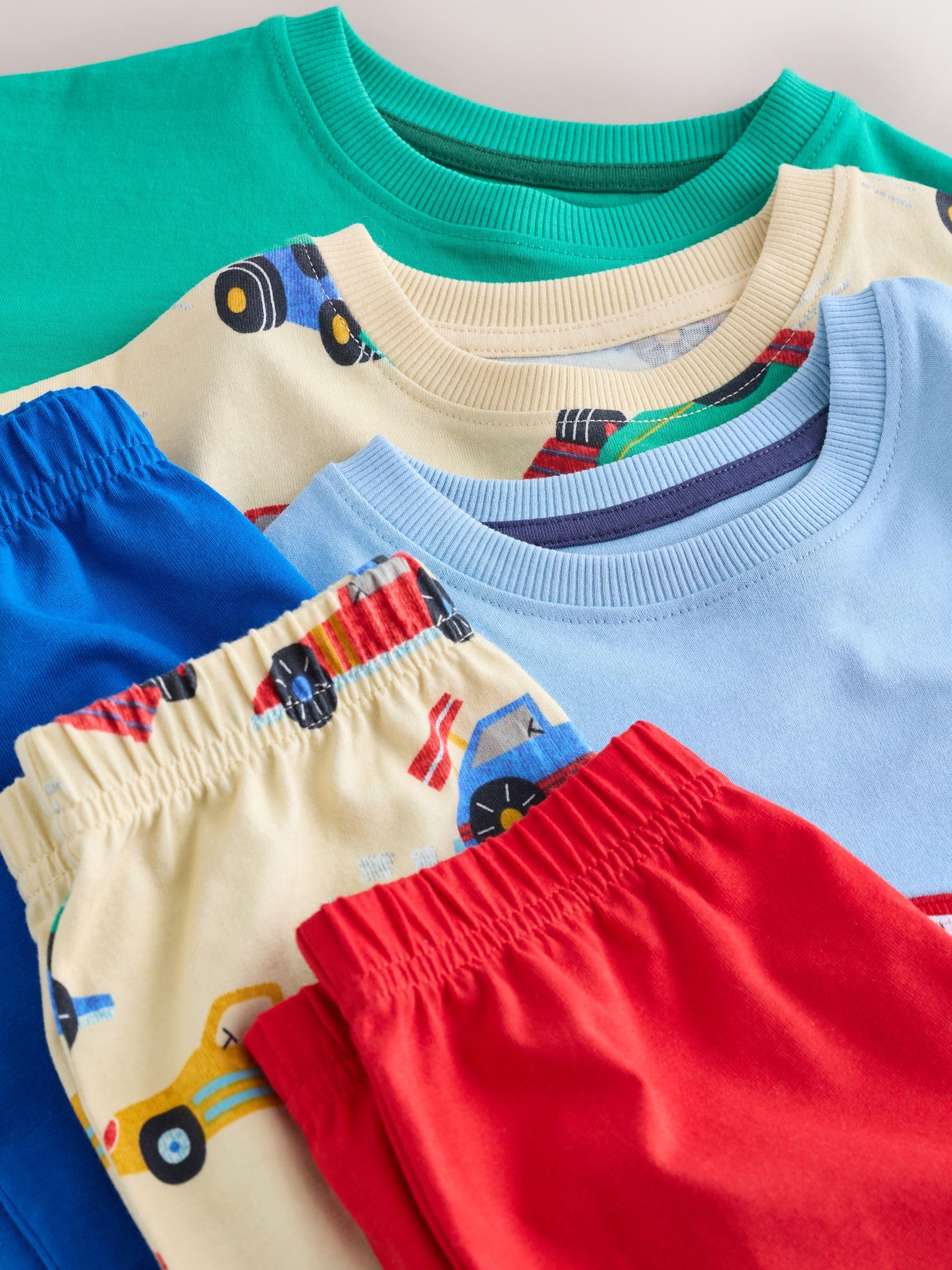 NEXT Jungen Kurze Schlafanzüge, 3er-Pack