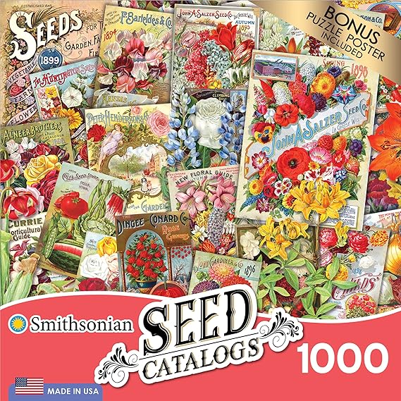 Vintage Seed Packets, Smithsonian Archives Collection 1000