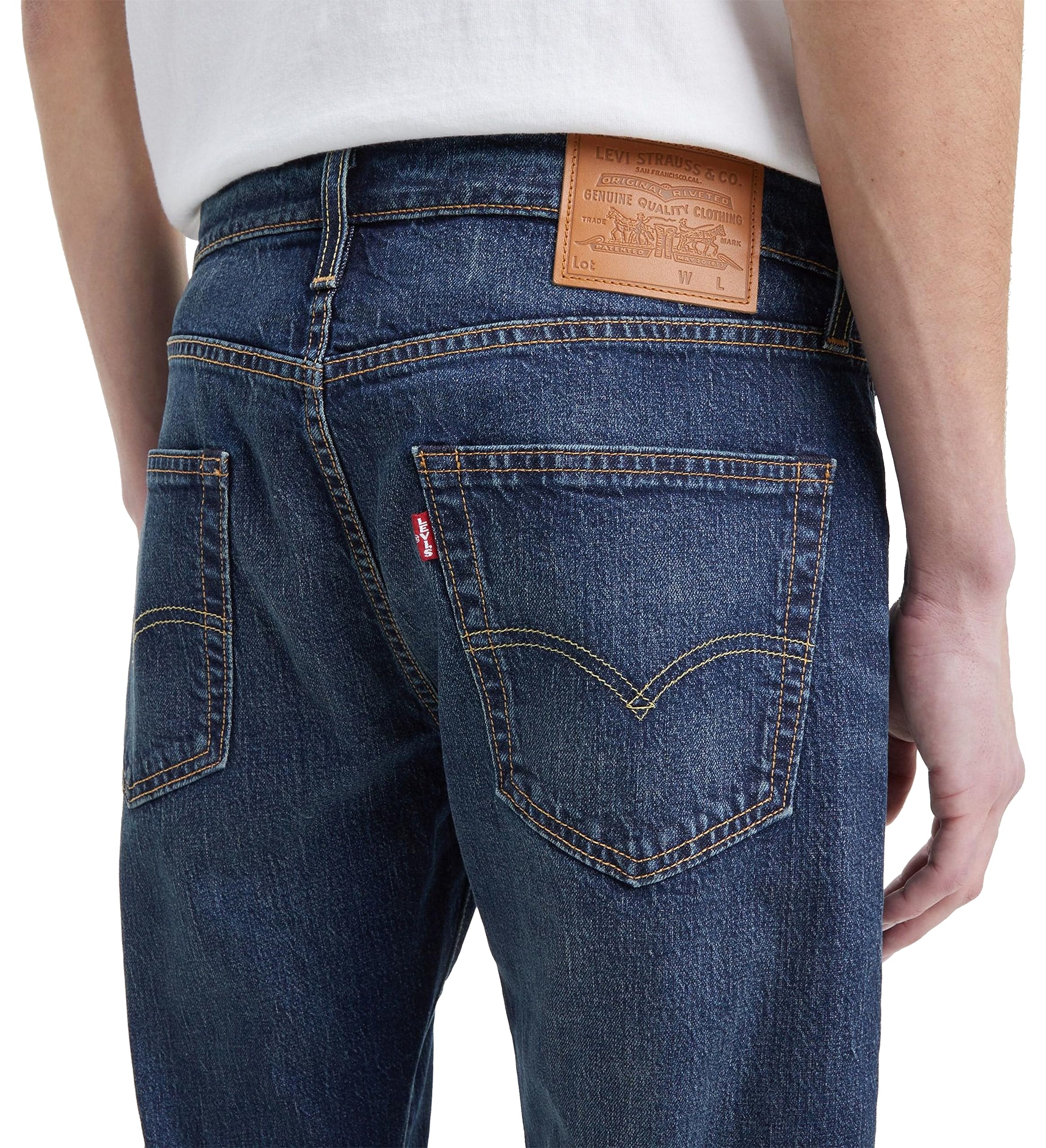 Levi's 502 Taper, Jeans Uomo, Rainfall Mens, 32W / 30L