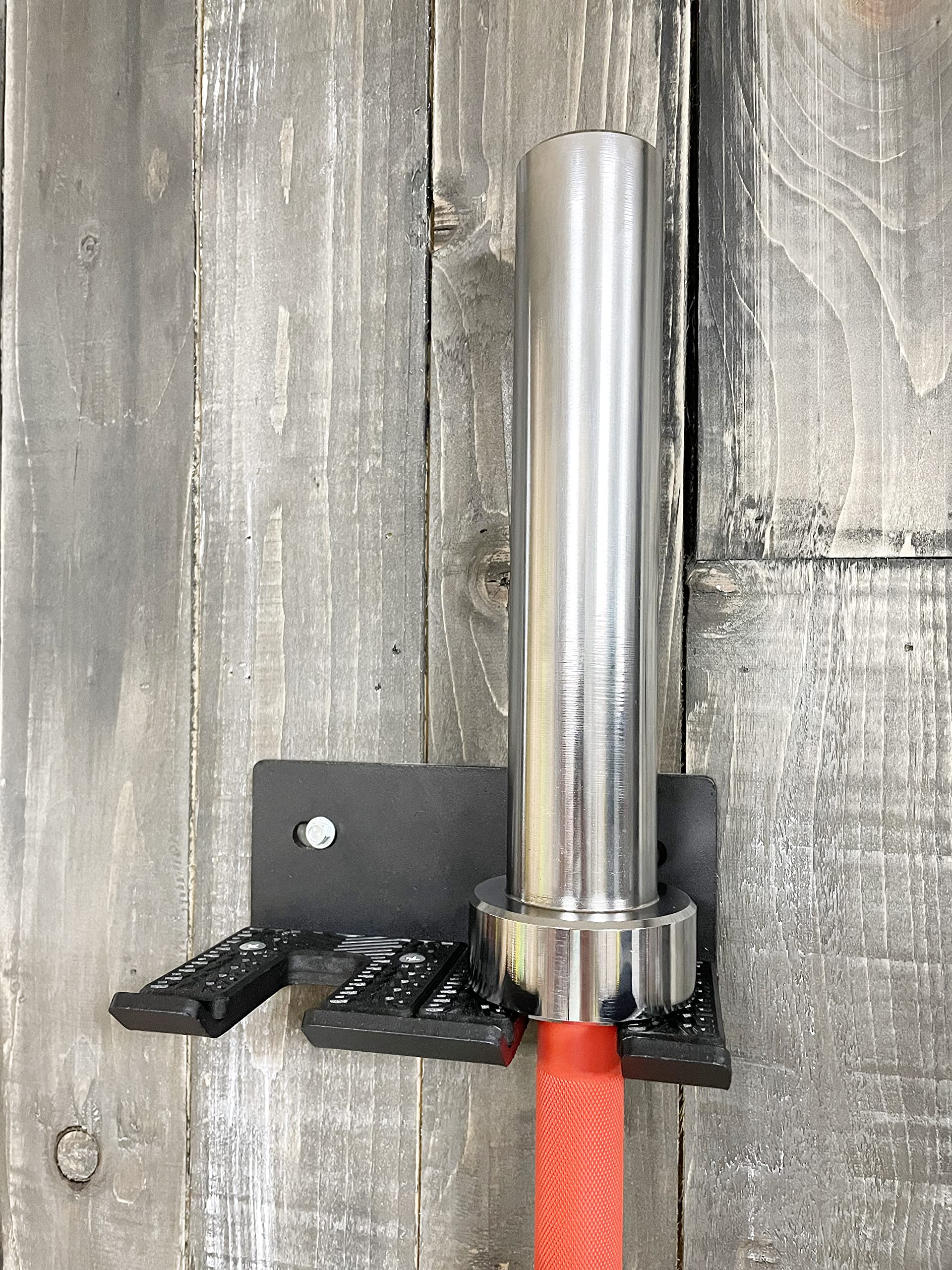 Supporto Da Parete Per Bilancieri - Rastrelliera Per Palestra Domestica, In Acciaio, Verniciato A Polvere - Foto 7