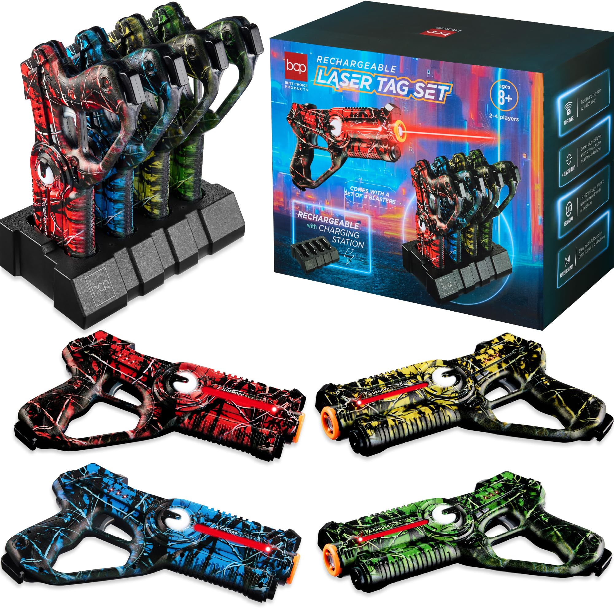 BCP Rechargeable 4-Pack