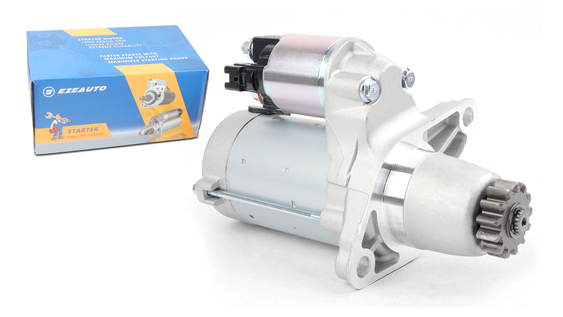 Image of 17825N Ezexpreze Starter Motor Compatible with Lexus 07-18 ES350 07-15 RX350,Toyota 07-17 Camry,08-16 Highlander,06-12 RAV4,07-16 Sienna,09-16 Venza 3.5L V6 1.6kw 13-Teeth CCW Replace# 428000-0700