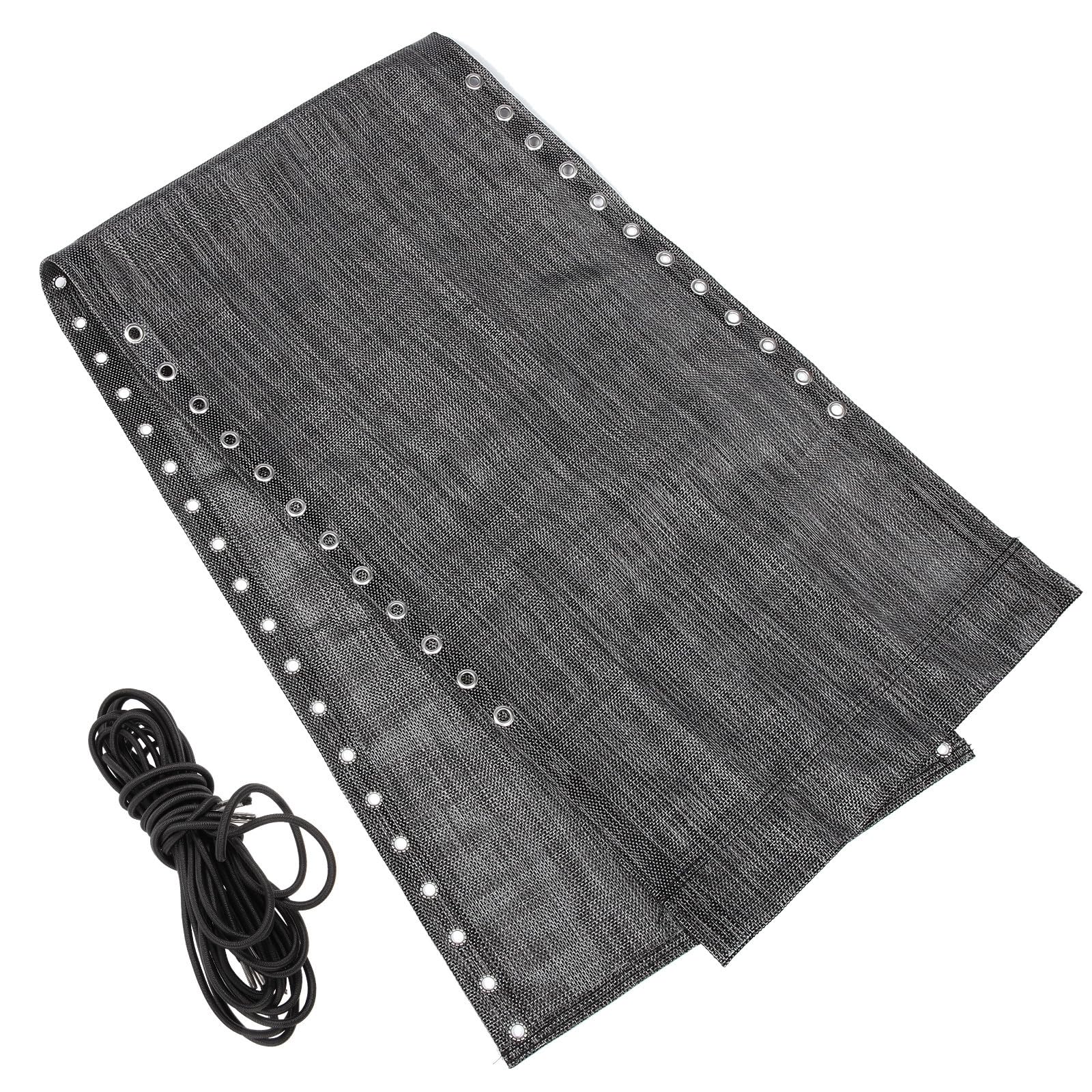 Tela de repuesto para silla reclinable SILENRADAWN de poliéster negro exterior