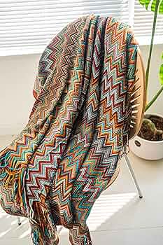 DECMAY ボヘミアン ブランケット ボヘミアンブランケット| SHEILANI ブランケット 夏 おしゃれ 大判